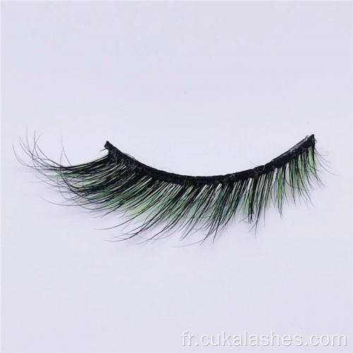 Vert Natural Colored Sink Cat Eye Fils Extensions